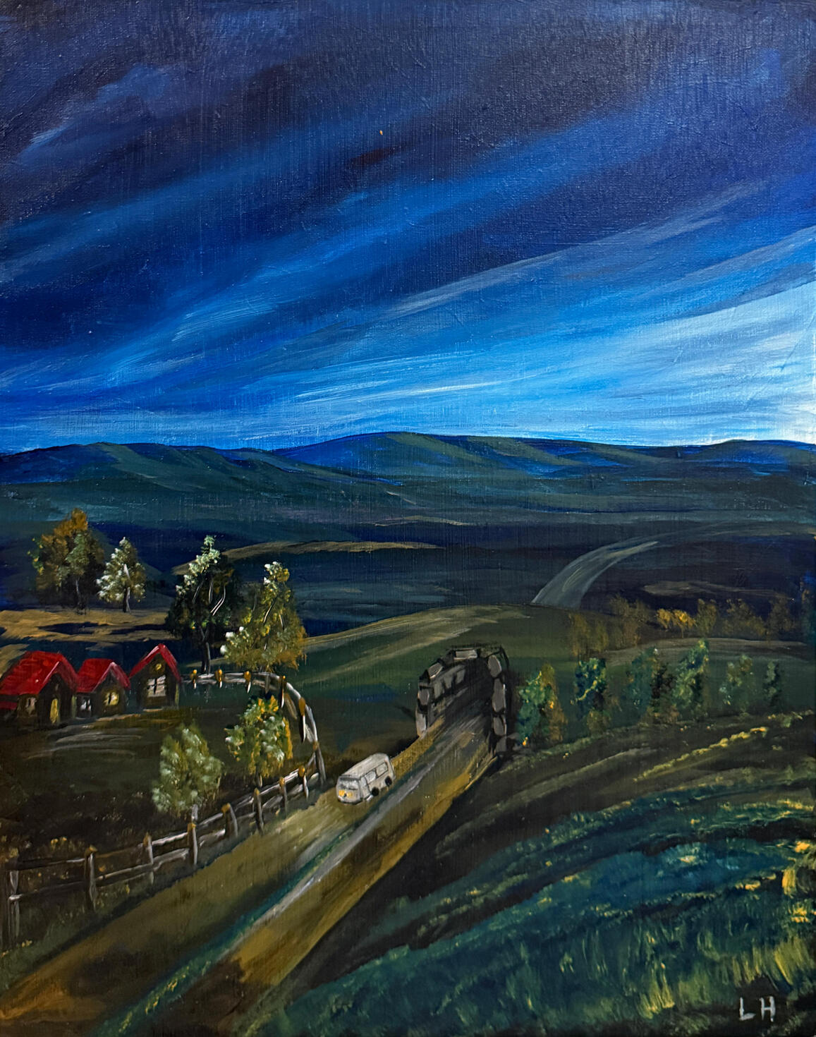 Bulli 2025 | Acrylic on Canvas | 50 x 40cm