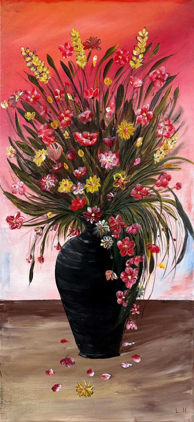 Flourish 2025 | Acrylic on Canvas | 80 x 40cm